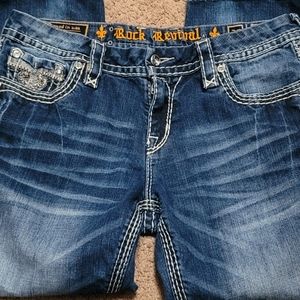 Rock Revival Capris 30x32